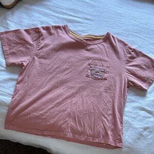 Patagonia Womens Pink Pocket T-Shirt